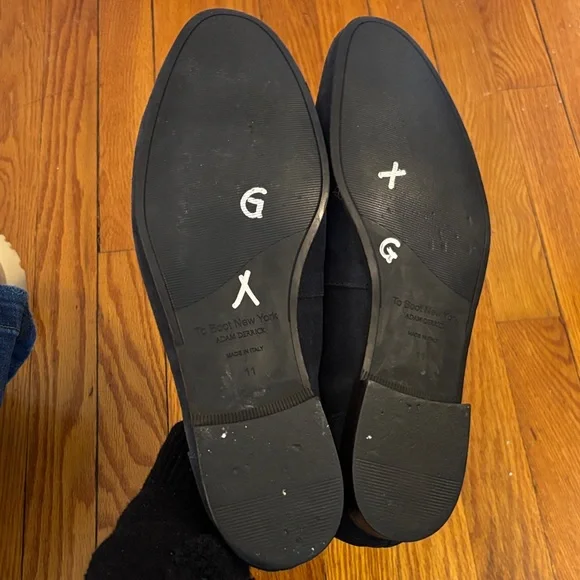 To Boot Dark Blue Loafers with Metal Accent - Picture 11 of 12